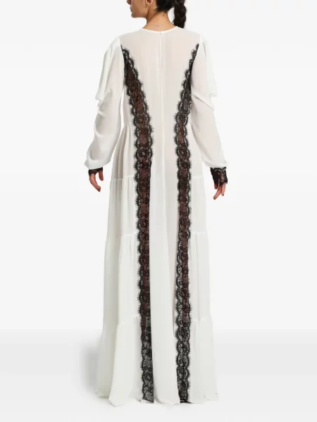 Rochie Miau By Clara Rotescu din dantelă alb