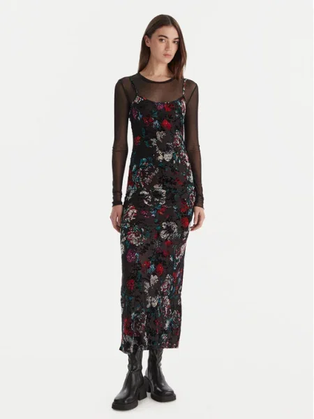 Desigual Ежедневна рокля Cassidy черен