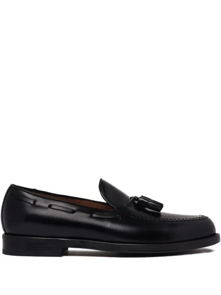 Pantofi loafer Lottusse fără toc negru