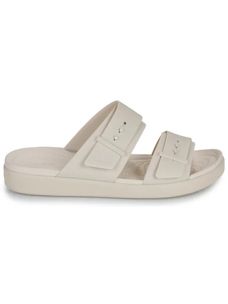 Csatos félcipő Crocs bézs