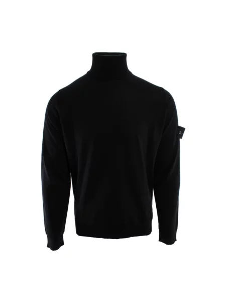 Sweter Stone Island z kamieniami niebieski