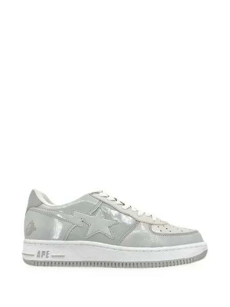 Sneakerși A Bathing Ape® din piele gri