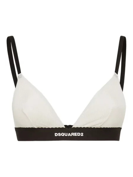 Σουτιέν τριγωνάκι Dsquared2 λευκό