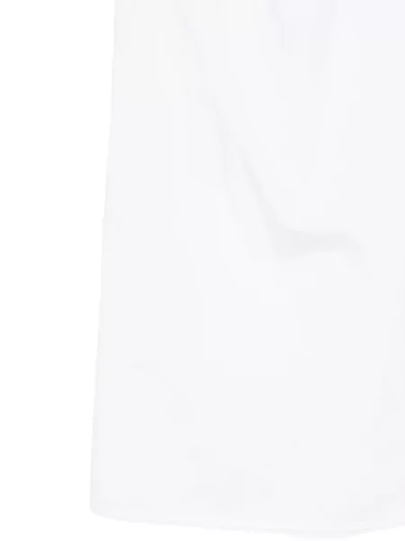 Rochie James Perse din poplin de costum alb