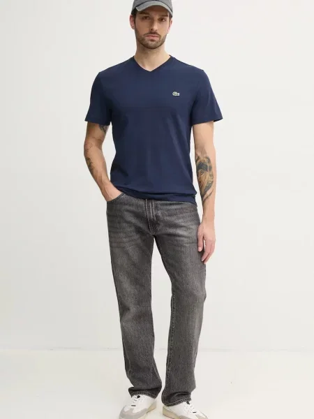 Lacoste tricou din barbati neted verde