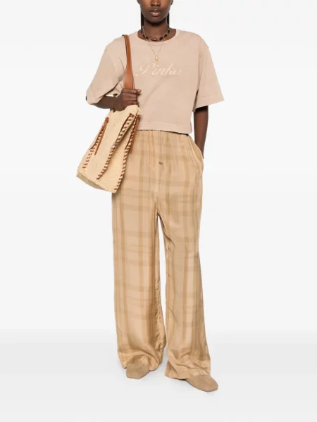 Tricou Pinko cu broderie