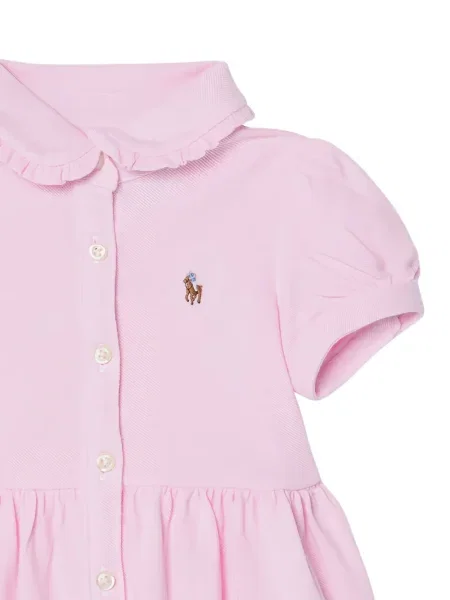 Sukienka dziecięca Polo Ralph Lauren różowa