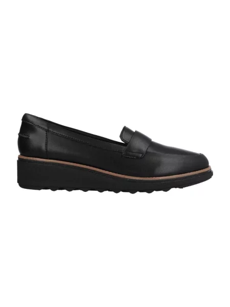 Félcipő Clarks fekete