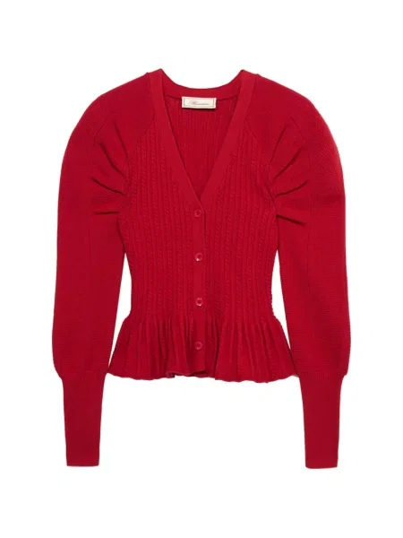 Cardigan Blumarine tricotate roșu