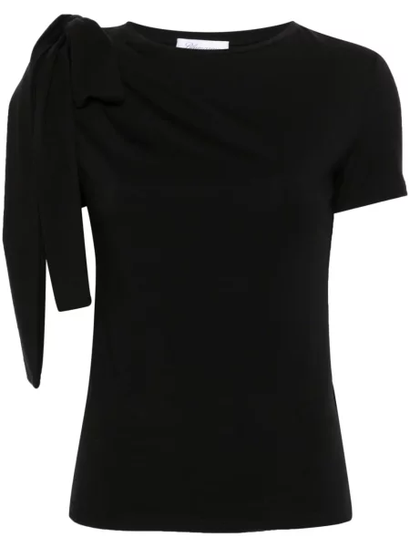 Tricou Blumarine cu funde negru