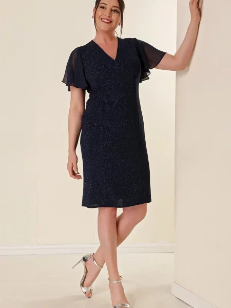 Sukienka ołówkowa By Saygı czarna