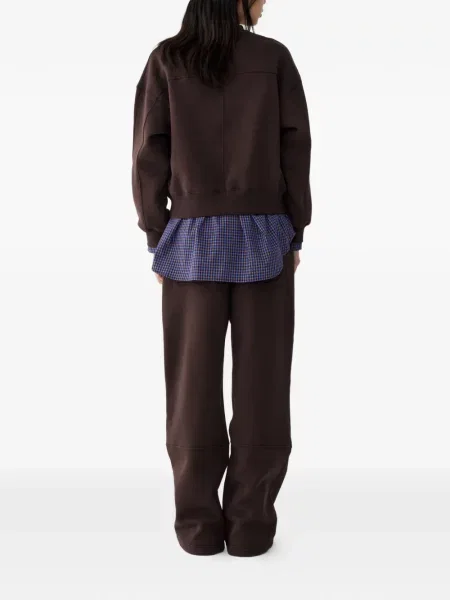 Fleece τρέξιμο παντελόνι Tomboy καφέ