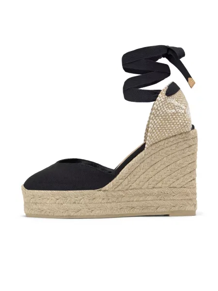 Castañer Espadrile negru
