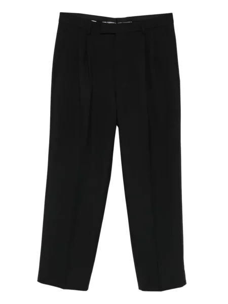 Pantaloni Karl Lagerfeld plisate negru
