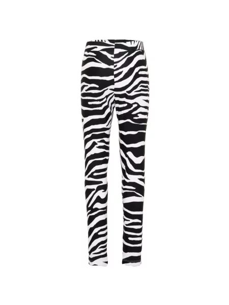 Legginsy dziecięce Balmain czarne
