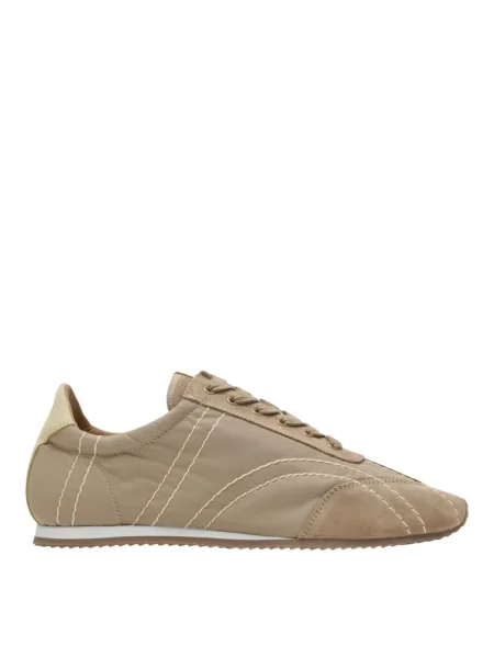 Sneakersy Toteme skórzane beżowe