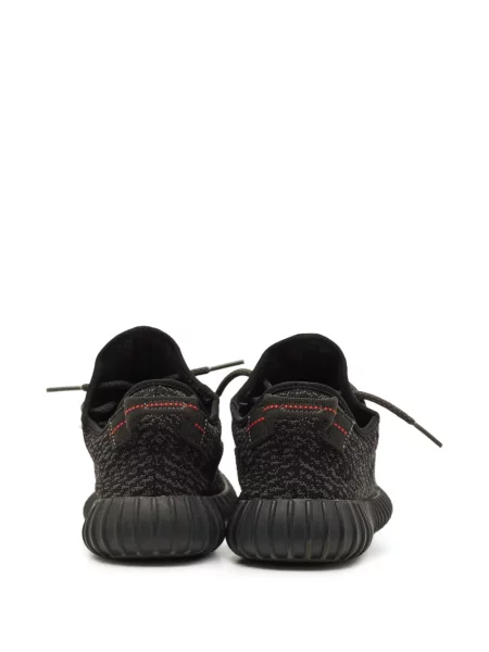Плетени маратонки Adidas Yeezy черно