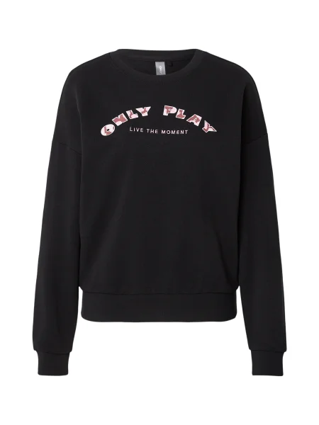 ONLY PLAY Športna majica ONPConfi roza / črna bela