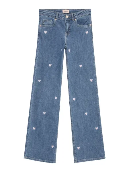 ONLY GIRLS Jeans KOGJuicy denim / argintiu albastru