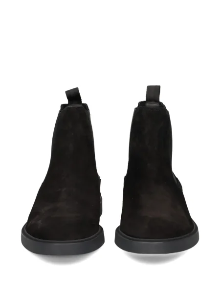 Botine Boss din piele de căprioară negru