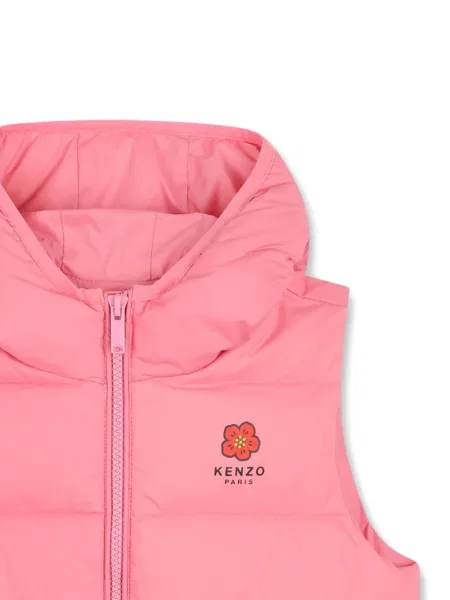 Kamizelka dziecięca Kenzo różowa