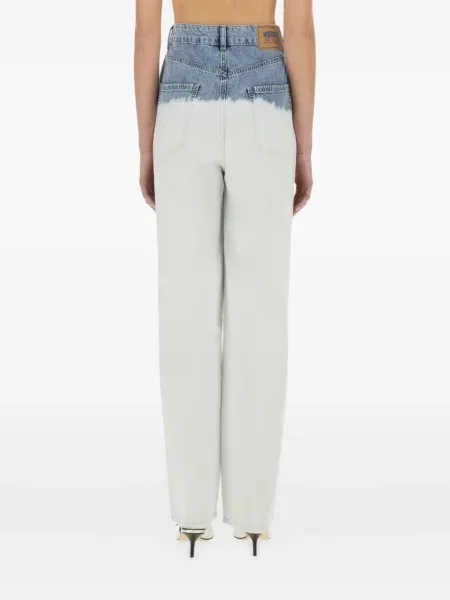 Blugi Moschino Jeans alb