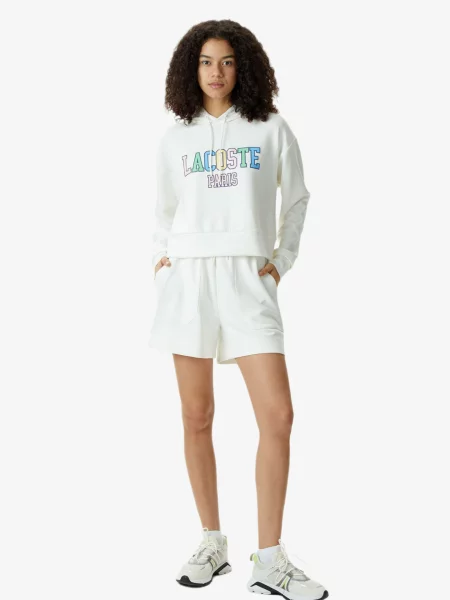 Спортивна кофта Lacoste біла