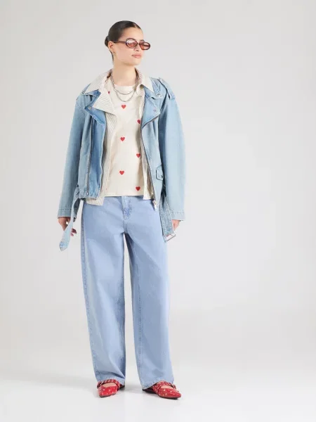 VERO MODA Tričko VMMATTY / svetločervená béžová