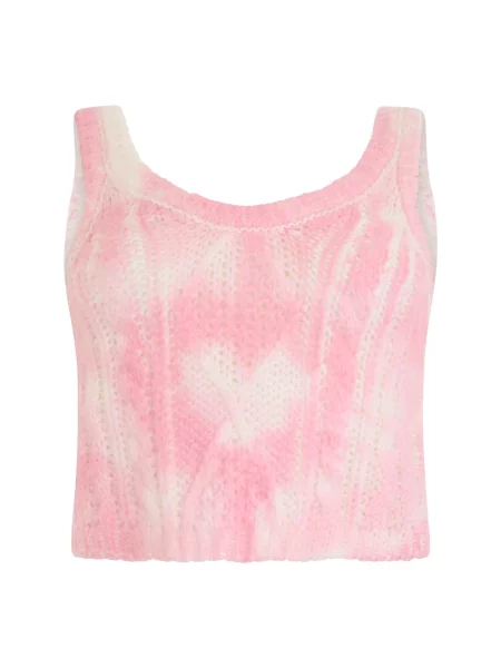 Top Red Valentino czerwony