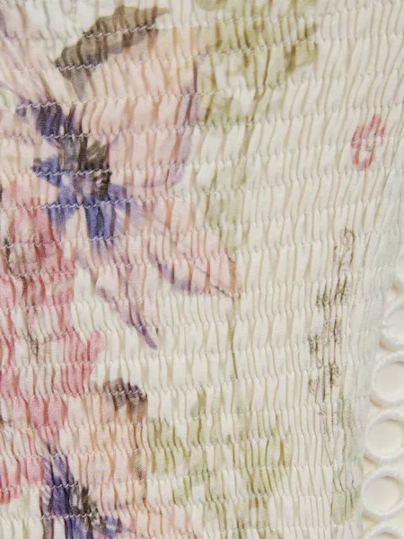 Květinový krajkový top Charo Ruiz Ibiza