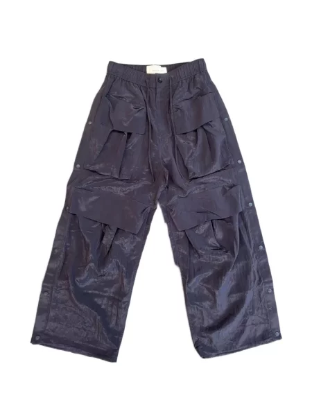 Pantaloni cargo Feng Chen Wang albastru