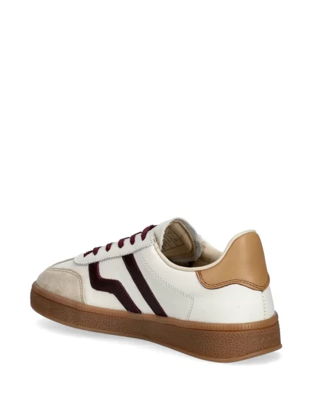 Sneakerși Gant cu șireturi din dantelă alb