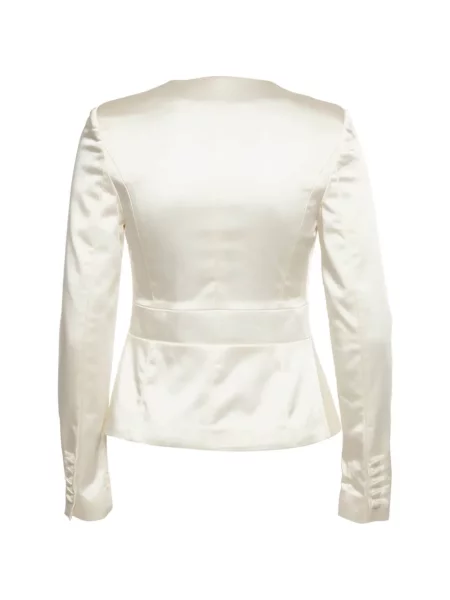 Sacou Elisabetta Franchi alb