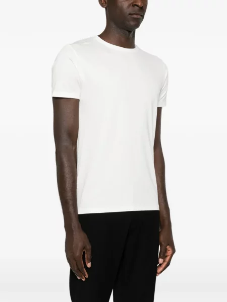 Tricou Imperial cu decolteu rotund alb