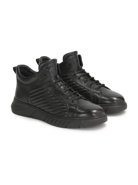Sneakersy Kazar pikowane czarne