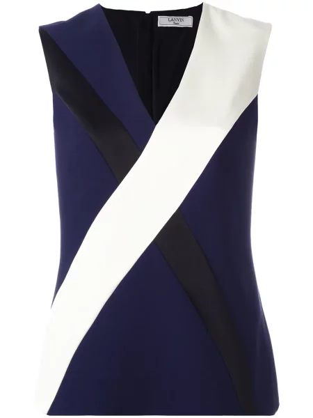 Top Lanvin albastru