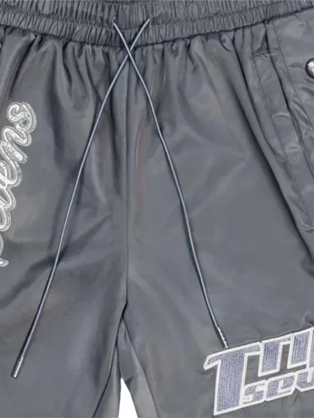 Pantaloni scurți Triple Sevens cu autograf gri