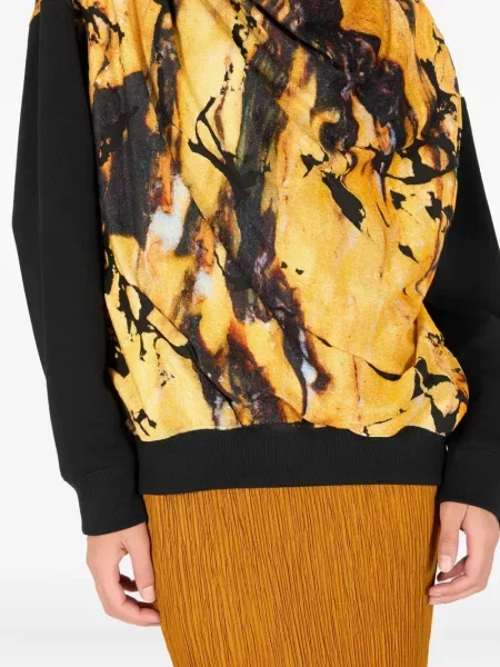 Hanorac Roberto Cavalli cu imagine galben