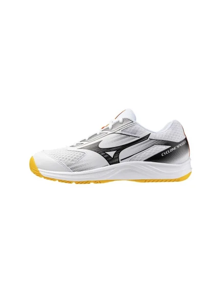 Volejbalové topánky Mizuno Cyclone Speed 5 white/fiery coral biela