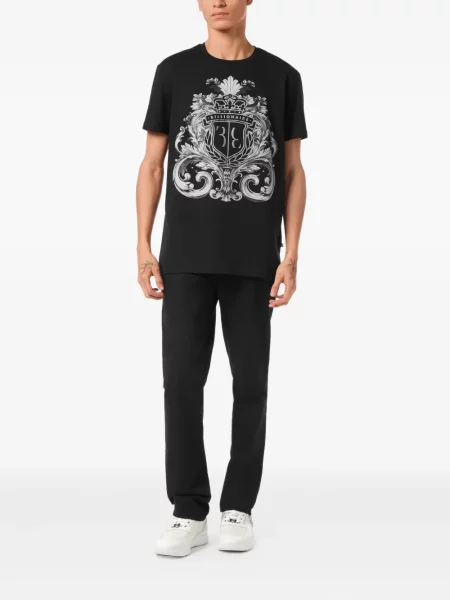 Tricou Billionaire cu imagine negru