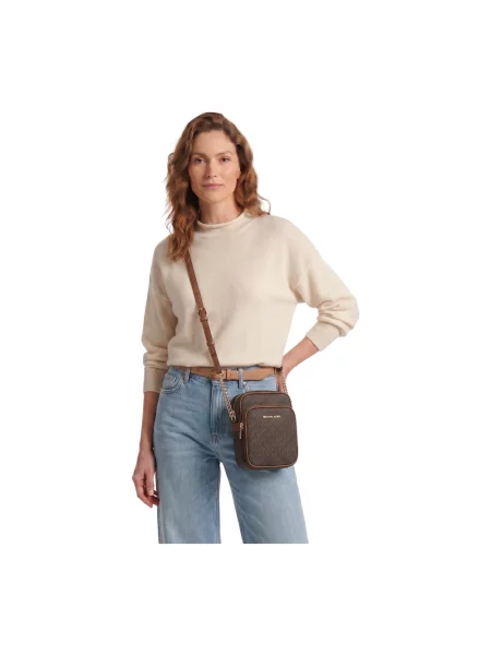 Torebka crossbody Michael Kors brązowa