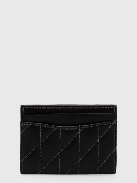 Coach portofel Essential Card Case negru