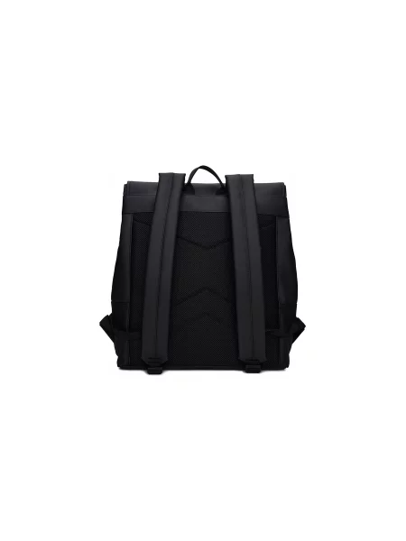 Раница Rains Backpacks малък с изчистен дизайн черно