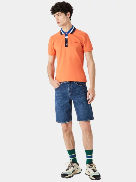 Джинсовые шорты Lacoste синие