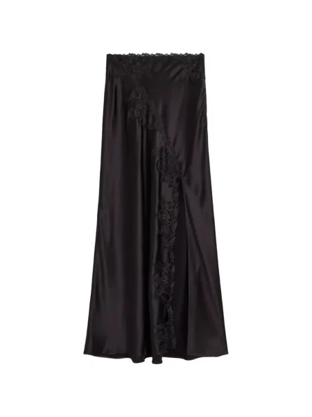Fustă By Malene Birger din dantelă negru