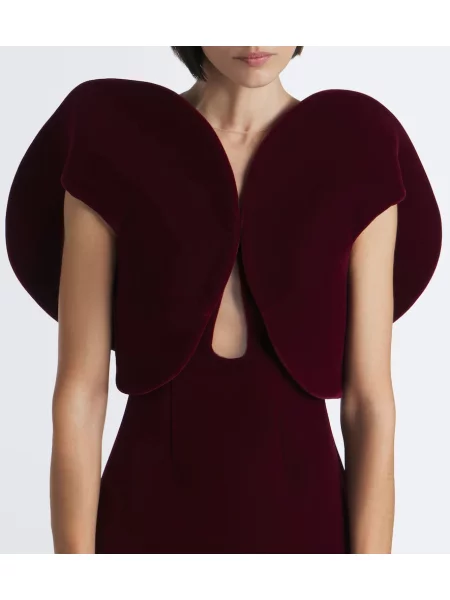 Rochie David Koma de catifea