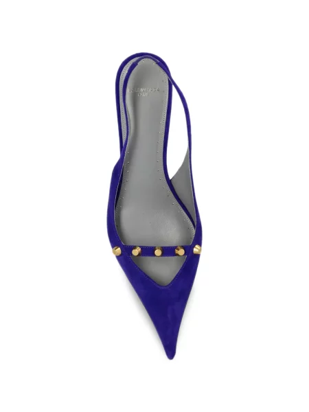 Pantofi cu toc Balenciaga violet