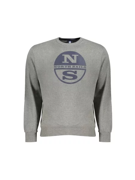 Bluza North Sails z logo szara