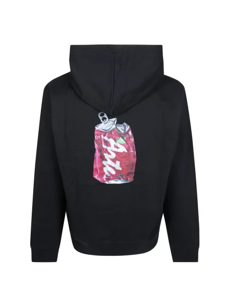 Bluza z kapturem Arte Antwerp z nadrukiem czarna