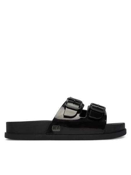 Papuci Tommy Jeans negru